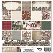 CELEBR8 " CHRISTMAS CHEER " 12 x 12 paper pack PP9200